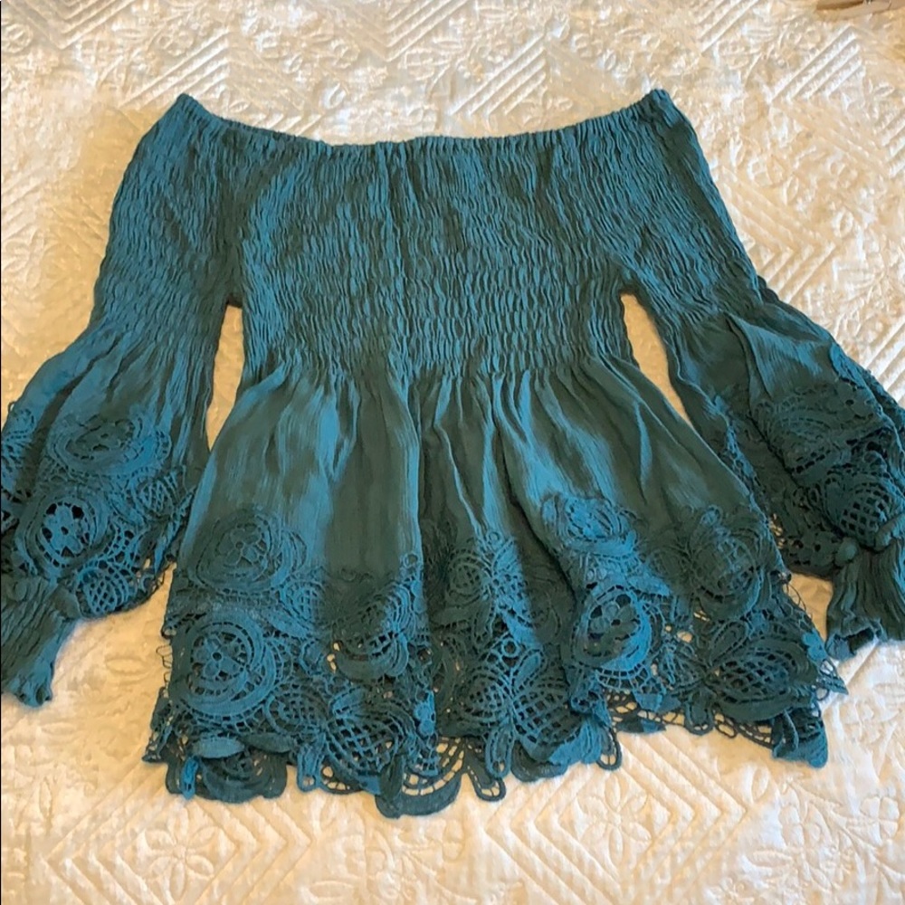 Off the Shoulder Petal Roz Blouse